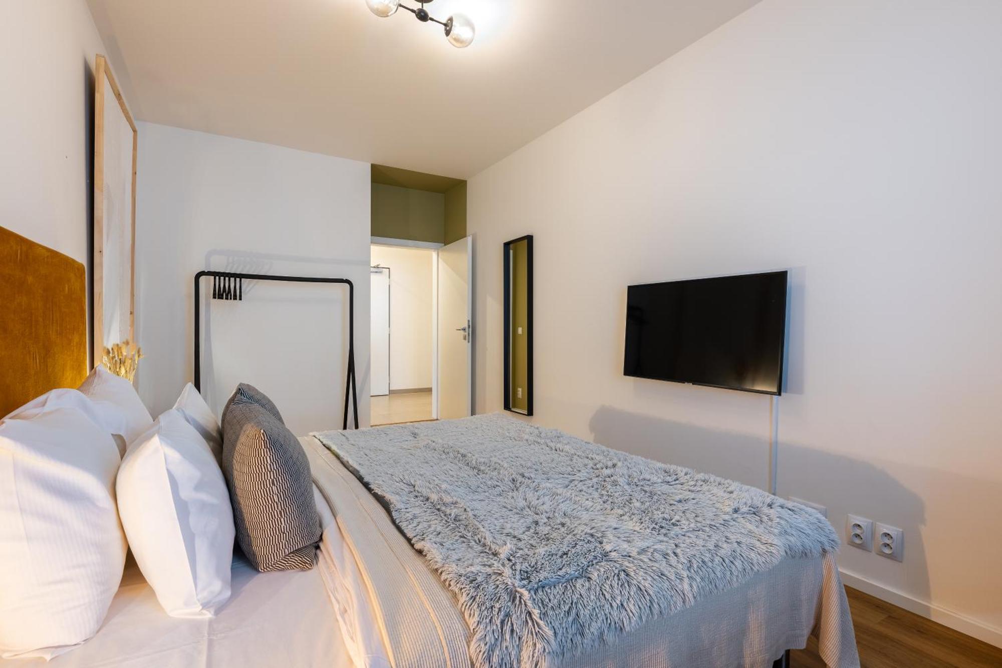 Apartment Invalidovna With Free Parking Prague Exterior photo